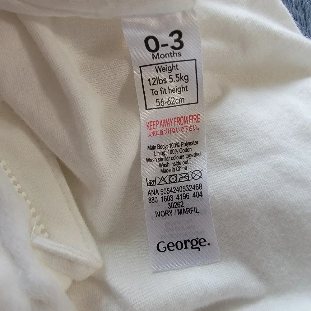 George baby onsie